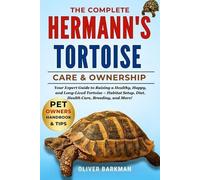 Oliver Barkman The Complete Hermann's Tortoise Care & Ownership (Tascabile)