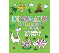 Oliver Brooks Dinosaur Coloring Book (Tascabile) Arts and Crafts for Kids 2-4