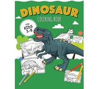 Oliver Brooks DINOSAURS - Coloring Book for Boys (Tascabile)