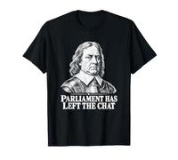 Oliver Cromwell Parlamento ha Lasciato la Chat Storia Divertente Maglietta