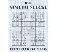 Oliver Hammond Samurai Sudoku Puzzle Book for Adults - Hard (Tascabile)