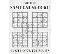Oliver Hammond Samurai Sudoku Puzzle Book for Adults - Medium (Tascabile)