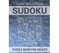 Oliver Hammond Sudoku Puzzle Book for Adults - 600 Puzzles - Hard to (Tascabile)