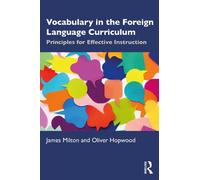 Oliver Hopwood James Mil Vocabulary in the Foreign Language Curricu (Tascabile)