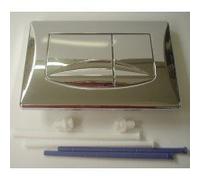 OLIVER INTERNATIONAL SRL - PLACCA COMANDO RIVER DUAL CROMO LUCIDO OLIVER