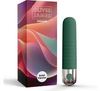 Oliver James Bullet Vibratore, colore verde 1 St