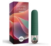 Oliver James Bullet Vibratore - Discreto e Tascabile, 10 Modalità