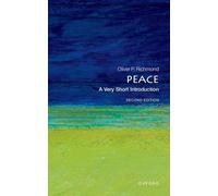 Oliver P. Richmond Peace: A Very Short Introduction (Tascabile)