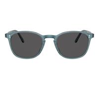 Oliver Peoples Finley Vintage Sun Ov 5397su Occhiali Da Sole Unisex Blu Geometrico Grigio 49mm
