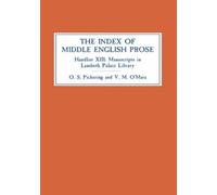Oliver S Pickering Veronica O' The Index of Middle English P (Copertina rigida)