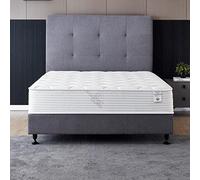 Oliver & Smith, materasso king size, materasso ibrido king size da 25,4 cm, molle elicoidali insacchettate e schiuma fredda ad alta densità con rivestimento in poliestere traspirante, top comodo e