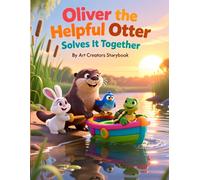 Oliver the Helpful Otter Solves It Together: A Heartwarming Children’s Story About Teamwork, Problem-Solving, Kindness, and Cooperation for Kids Ages 3-7