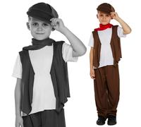 Oliver Twist Charlie Secchio Costume World Libro Giorno Adatto Per Età 7-9yrs