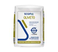 OLIVETO - CONCIME ORGANO-MINERALE NPK BORO - FERRO - ZINCO - SCAM - 25 KG