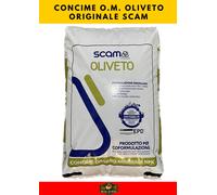 Oliveto Concime Organo-Minerale SCAM - Nutrizione Completa per Olivi 25 kg