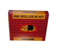 OLIVETTI - 81129 - Olivetti - Kit 2 Rulli inchiostro - Nero-Rosso - 81129 - OLI81129K - Conf. da 1 Pz.