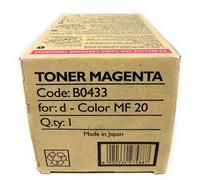 OLIVETTI B0433 TONER ORIGINAE MAGENTA PER D-COLOR MF20 [A BOX]