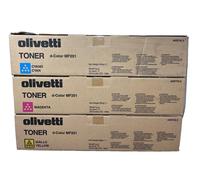 OLIVETTI B0779 B0780 B0781 ORIGINALE CIANO MAGENTA GIALLO D-COLOR MF201 [X 3 PZ]