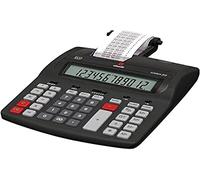 Olivetti Summa 303 - Calcolatrice da tavolo, Display a 12 cifre con funzione SAVING, nero