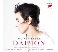 Olivia Belli – Daimon: Piano Concerto, Ithaca Suite & Sonatina for Nausicaa – Sony