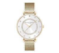 Olivia burton Belgrave 24000005 - Orologio analogico da donna con quadrante argentato, argento, Contemporane