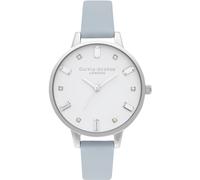 Olivia Burton Blue Artificial Leather Dress Watch