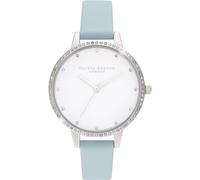 Olivia Burton Blue Artificial Leather Dress Watch