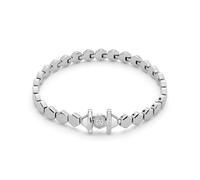 Olivia Burton Braccialetto da Donna Collezione PETITE HONEYCOMB in Acciaio Inossidabile con Charm Esagonali - 24100299