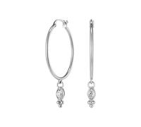 Olivia Burton Cerchio da Donna Collezione DAINTY in Acciaio Inossidabile con Cristallo Taglio Marquise e Perle Caviar - 24100282