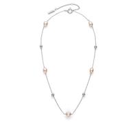 Olivia Burton Collana Con Ciondoli da Donna Collezione BY THE SEA PEARL in Acciaio Inossidabile con Perle d’Acqua Dolce in Tonalità Rosa - 24100201