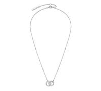 Olivia Burton Collana da Donna Collezione INFINITE in Acciaio Inossidabile con Anelli Intrecciati - 24100311