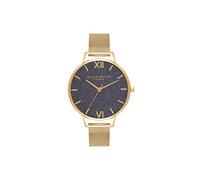 Olivia Burton GLITTER DIAL Orologio da donna, analogico, Oro, Bracciale