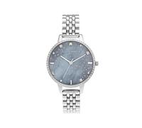 OLIVIA BURTON OB16GD65 - Orologio analogico celestiale da donna, quadrante argentato, Argento