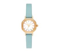 Olivia Burton Orologio Analogico al Quarzo da Donna Collezione RAINBOW con Cinturino in Pelle Turchese - OB16CC53