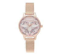 Olivia Burton Orologio analogico-Digitale da Donna Automatico con Cinturino in Non Applica OB16AM166, Multicolore, Bracciale