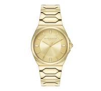 Olivia Burton Orologio con Movimento al Quarzo a Tre Lancette da Donna Collezione LUSTRE con Cinturino in Acciaio Inossidabile di Colore Dorato - 24000201
