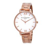 Olivia Burton Orologio da donna con quadrante bianco OB16BL33, Bracciale