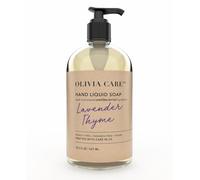 Olivia Care - Sapone per le mani antibatterico con olio di salvia e albero del tè e profumo di lavanda e timo, detergente gel