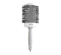 Olivia Garden Blowout Shine - Spazzola per capelli bianchi e grigi 65 mm