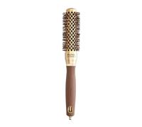 Olivia Garden Blowout Shine - Spazzola per capelli oro e marrone 25 mm