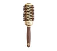 Olivia Garden Blowout Shine - Spazzola per capelli oro e marrone 45 mm