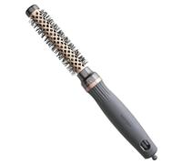 Olivia Garden Expert Blowout Heat - Setole Nylgard - 15 mm - Grigio - Spazzola per capelli ad alte prestazioni progettata per gestire e controllare i capelli più spessi e ricci in modo professionale