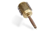 Olivia Garden Expert Blowout Shine Crimped Bristles oro e marrone Ø 80 mm