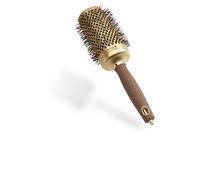Olivia Garden Expert Blowout Shine Round Brush Wavy Bristles Gold & Brown 55 mm spazzola per capelli