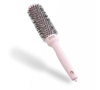 Olivia Garden Expert Blowout Speed - Rosa pastello - 35 - Spazzola rotonda in ceramica con corpo extra lungo per messe in piega 25% più veloci
