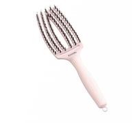 Olivia Garden Fingerbrush Care Iconic - Medium - Rosa Pastello - Spazzola per capelli districante con setole di cinghiale e di nylon per un'estrema lucidità e un'acconciatura liscia