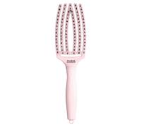 Olivia Garden Fingerbrush Care Iconic - Medium - Rosa Pastello - Spazzola per capelli districante con setole di cinghiale e di nylon per un'estrema lucidità e un'acconciatura liscia