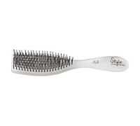 Olivia Garden iStyle Spazzola professionale per pettinare i capelli fini - Si adatta a tutti gli stili di pettinatura, Senza appigli, Spazzola compatta