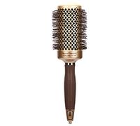 Olivia Garden NanoThermic Spazzola Termica Rotonda, Diametro 55mm - Antibatterica, Antistatica, Tecnologia Ceramica e Tourmaline-Ion e setole ondulate in Nylon