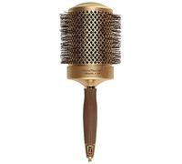 Olivia Garden NanoThermic Spazzola Termica Rotonda, Diametro 82mm - Antibatterica, Antistatica, Tecnologia Ceramica e Tourmaline-Ion e setole ondulate in Nylon
